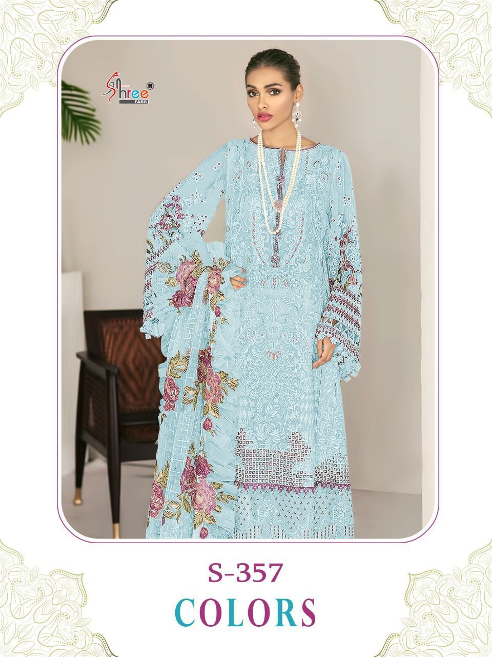 Shree Fab S 357 Festive Wear Wholesale Pakistani Salwar Suits